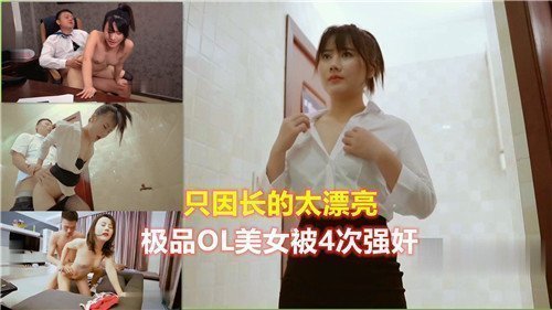 只因长的太漂亮极品OL美女被4次强奸