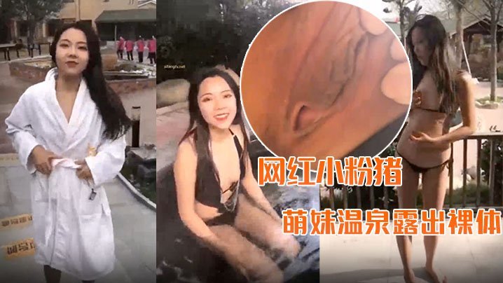 精品推荐网红小粉猪西萌工作室流出萌妹温泉露出裸体问路车内自慰
